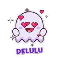 Delulu sticker